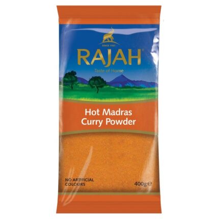 Rajah – Hot Madras Curry Powder 400g